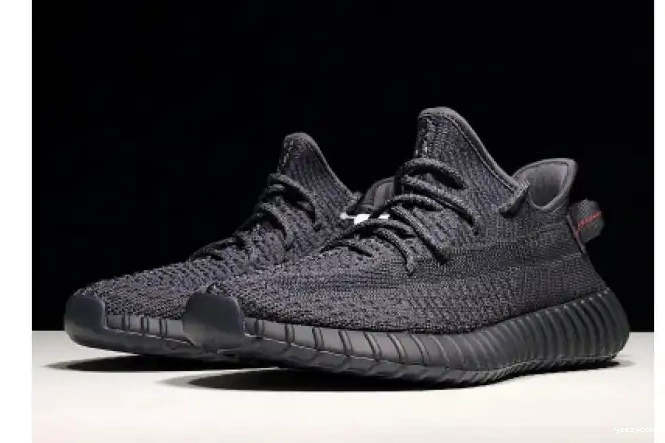V2 MENS FU9006 350 YEEZY BLACK ADIDAS BOOST 0614
